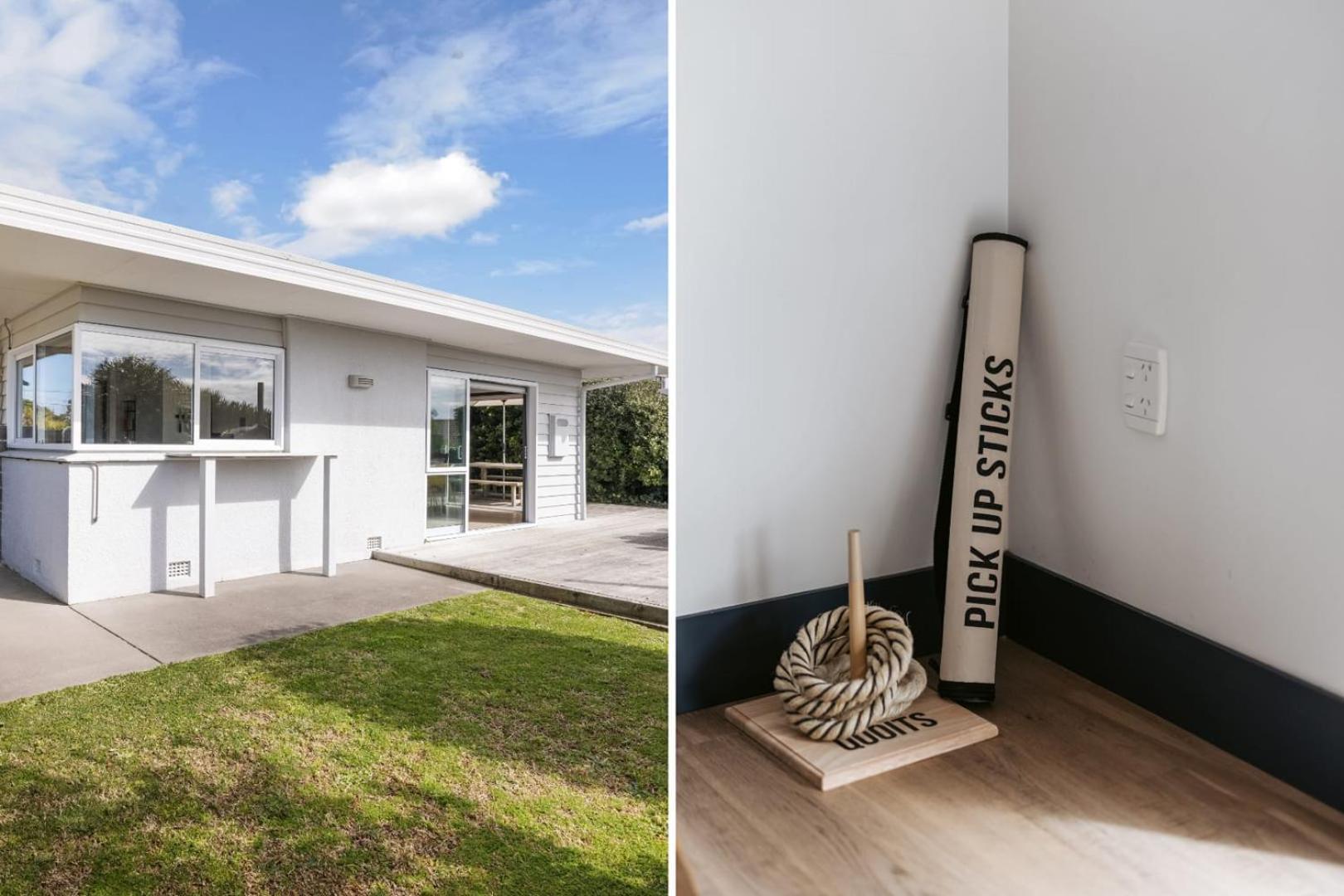 Seaside Beach Retreat - Outdoor Living Villa Mount Maunganui Bagian luar foto